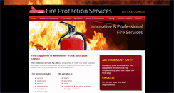 Desktop Screenshot of fireprotectionservices.com.au