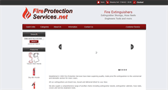 Desktop Screenshot of fireprotectionservices.net